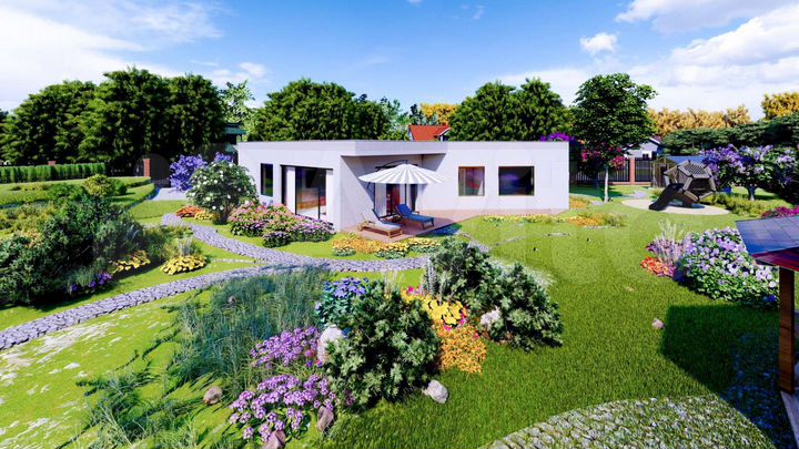 Дом 121 м² на участке 16 сот.