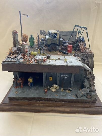 Диорама сталкер 1/35