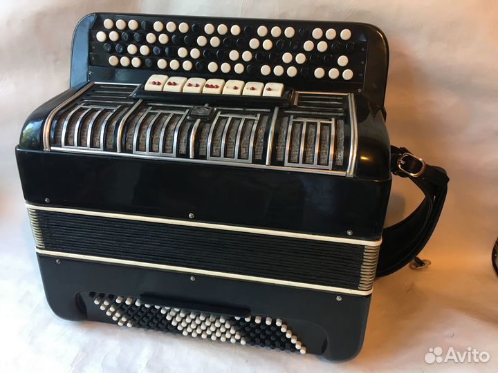 Баян 3-голосный 58 х1 20 Ломаная дека