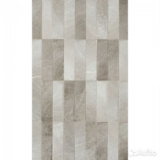 Плитка облицовочная Gracia Ceramica Magma серая декор 500x300x9 мм (8 шт.1,2 кв.м)