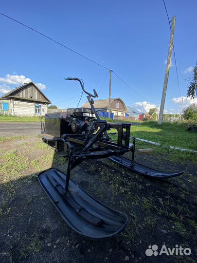 Самодельный снегоход