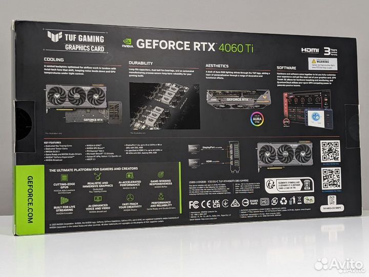 RTX 4060Ti Asus TUF Gaming OC