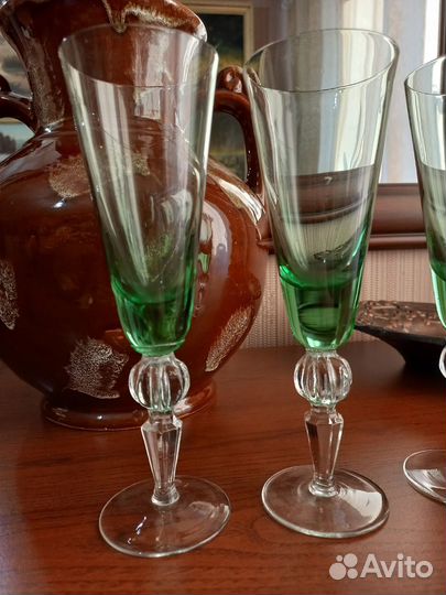 Бокалы фужеры стекло СССР