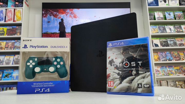 Sony PlayStation 4 Slim 2Тб прошитая 9.0