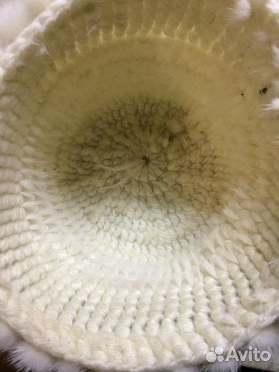 Шапка вязаная норка