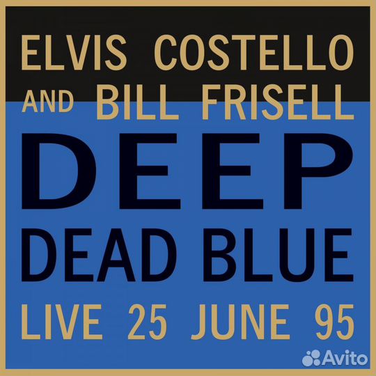 Elvis Costello - Deep Dead Blue (Blue Vinyl LP)