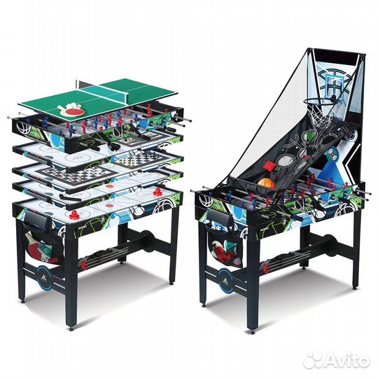 Игровой стол - трансформер DFC festival2 48 12 в1