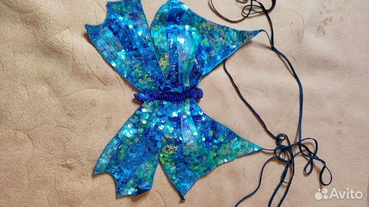 Бюстье с пайетками