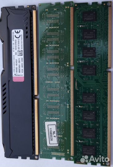 Оперативная память ddr3 4gb 1600 Mhz