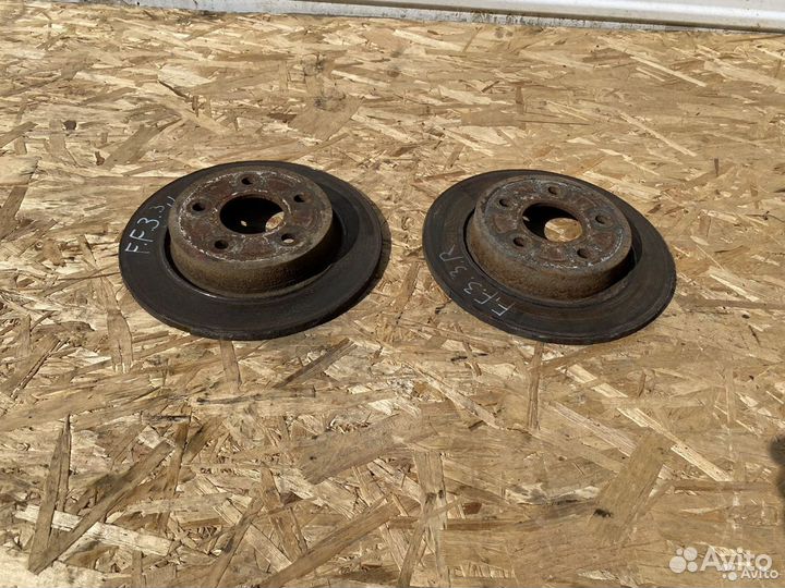 Тормозной диск задний Ford Focus 3