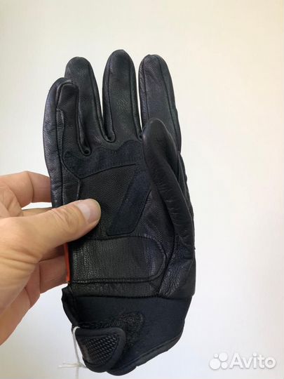 Мотоперчатки MadBull L оранжевые