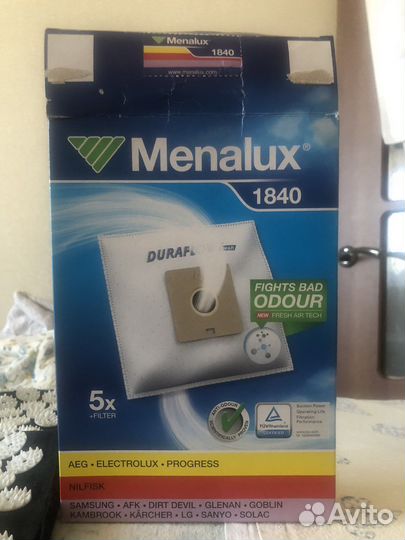 Мешок для пылесоса menalux 1840