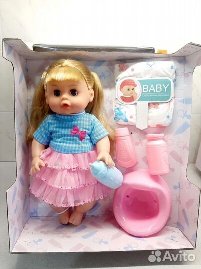 Кукла пупс музыкальная