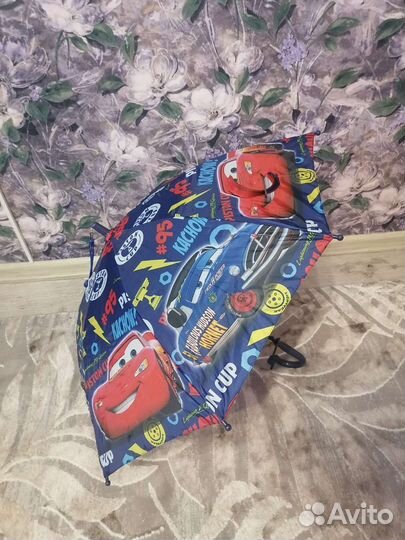 Новый зонт-трость для мальчика