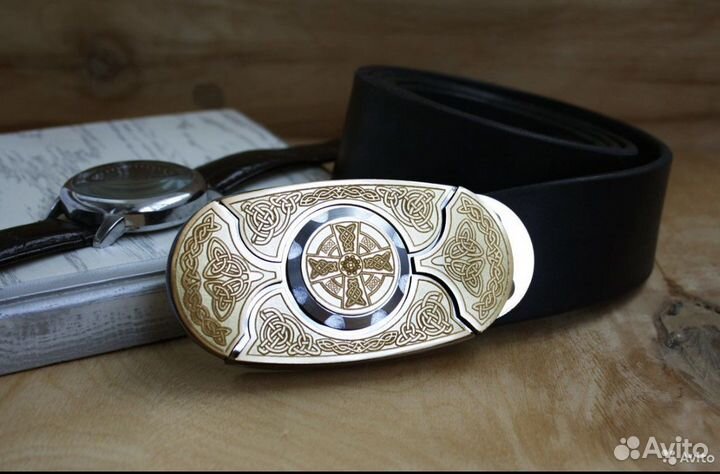 Ремень мужской с ножами Keeperbelt «Кельт»
