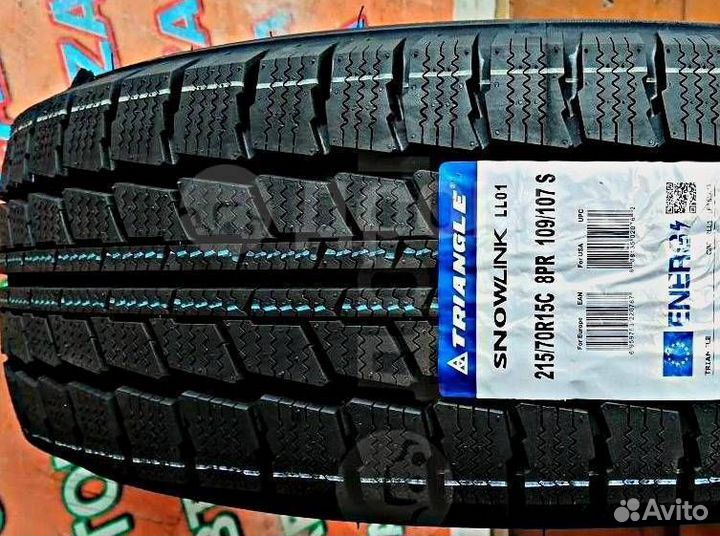 Грузовые, зимние 215/70 R15C LT 8PR Triangle LL01