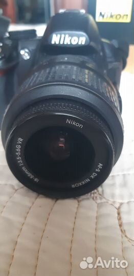 Фотоаппарат nikon d3100 18-55 vr kit