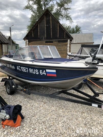 Катер Corvet 500 Fish (в резерве за Андрей-Киров)