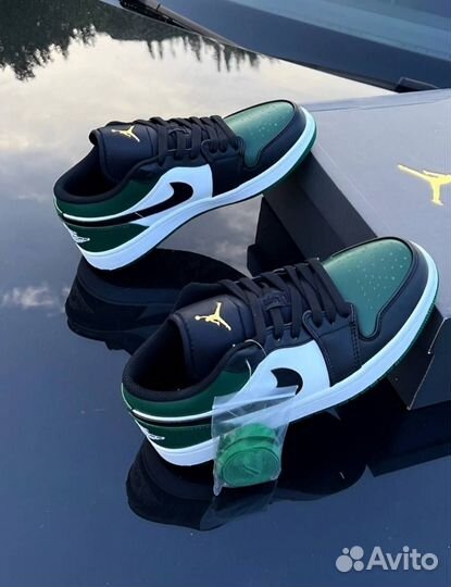 Кроссовки Nike Air Jordan 1 Low Noble green