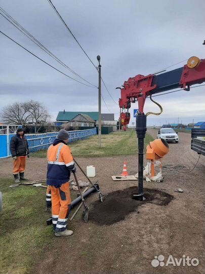 Манипулятор,люлька,бур