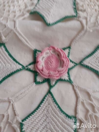 Кружевная старинная наволочка