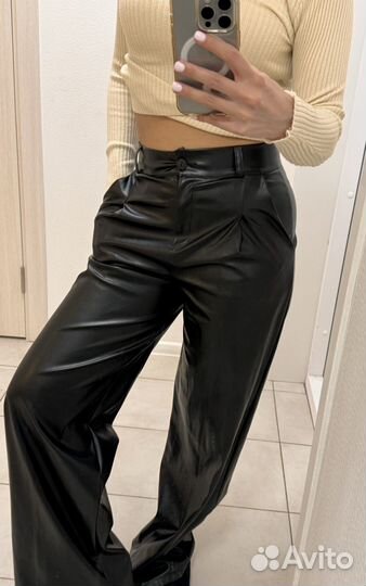 Кожаные брюки