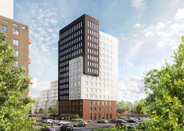 1-к. квартира, 40,2 м², 2/15 эт.