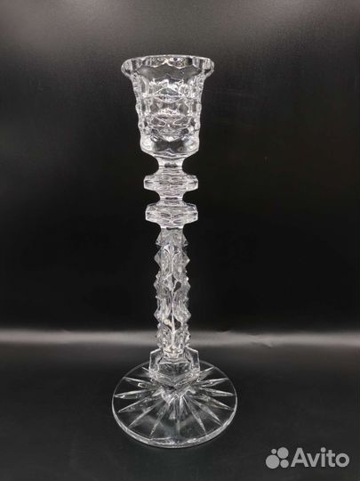 Подсвечник Глухарь Хрусталь СССР