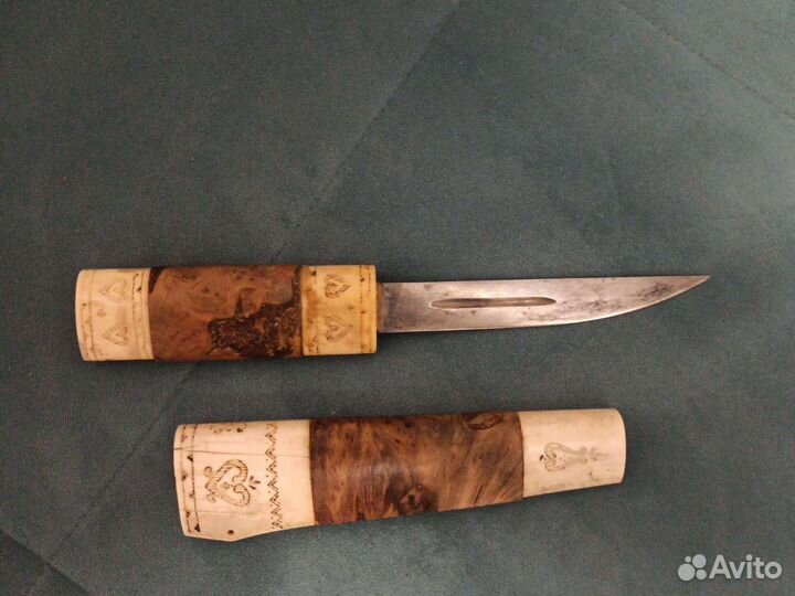Нож охотничий ручной работы