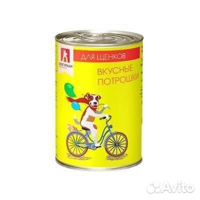 Зоогурман Консервы для щенков Вкусные потрошки Гов