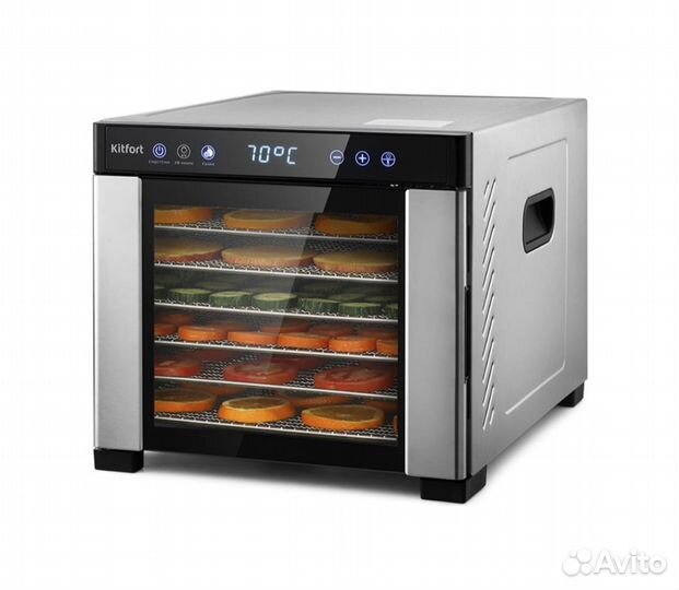Сушилка для овощей и фруктов с уф-лампой Kitfort