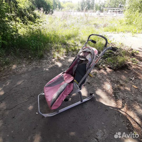 Сани коляска детские