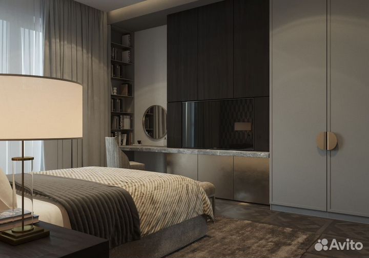 Ремонт квартир под ключ. Ремонт спальни