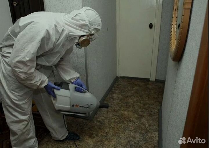 Обработка от клещей, тараканов, ос, кротов