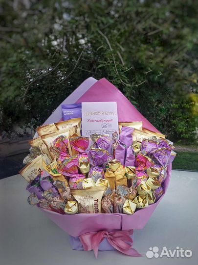 Съедобные букеты на заказ