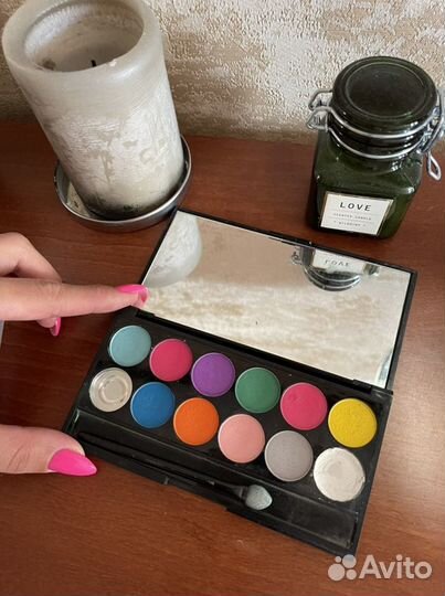 Палетка теней Sleek 12 цветов