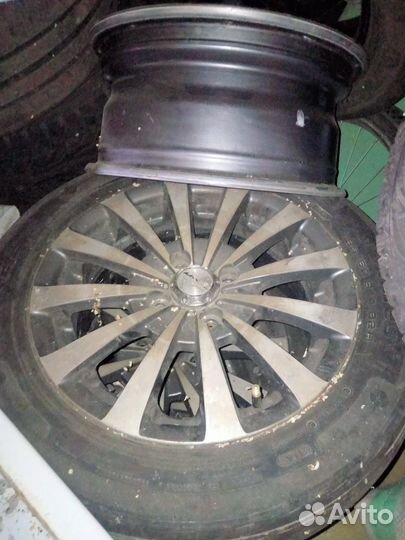 Литые диски r14 на ваз с зимней резиной