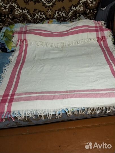 Скатерть лен СССР новая