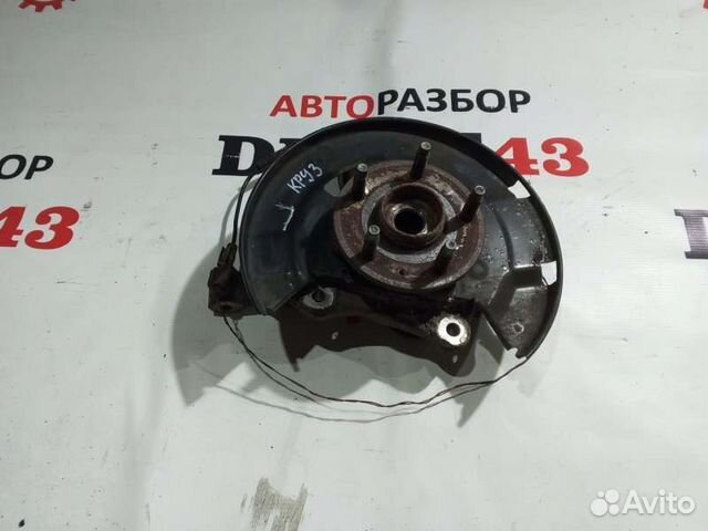 Кулак поворотный со ступицей передний левый