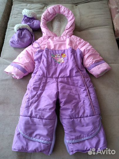 Зимний комбинезон-трансформер