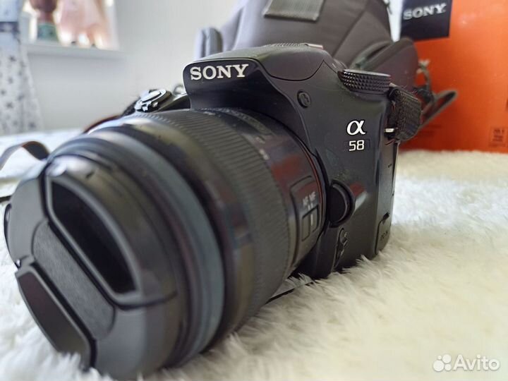 Зеркальный фотоаппарат sony a58