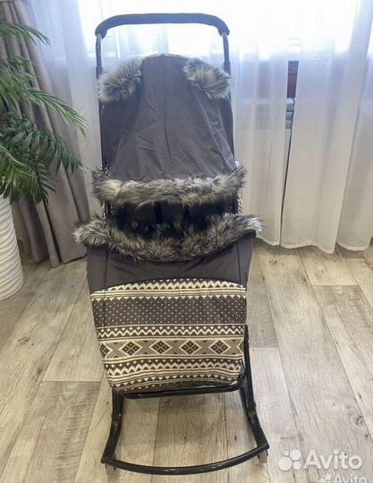 Коляска санки