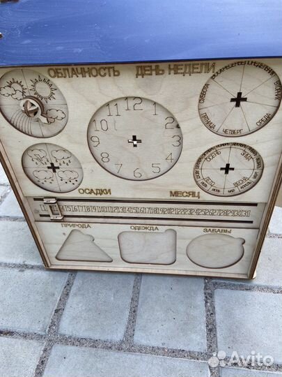 Детский игровой домик из дерева