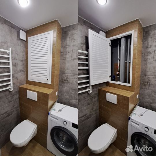 Мебель в ванную,мебель для ванной,жалюзийные двери