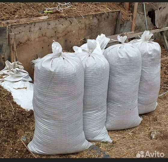 Навоз перегной в мешках