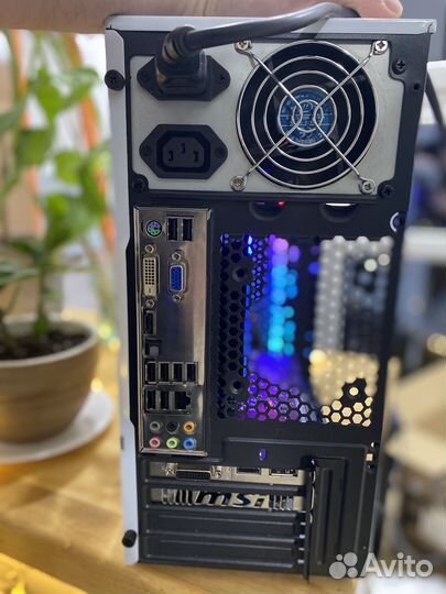Игровой компьютер пк (intel i7/msi gtx 1050ti)