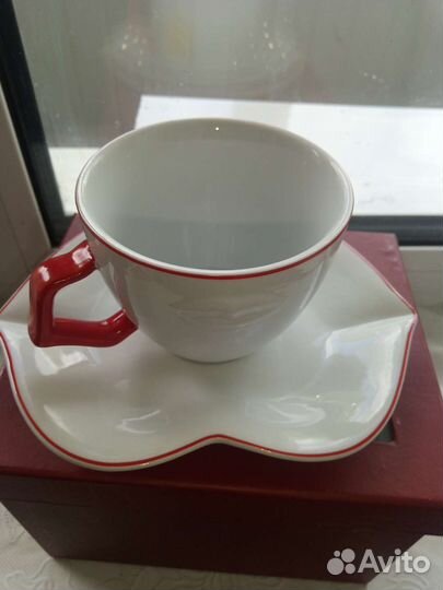 Чашка с блюдцем