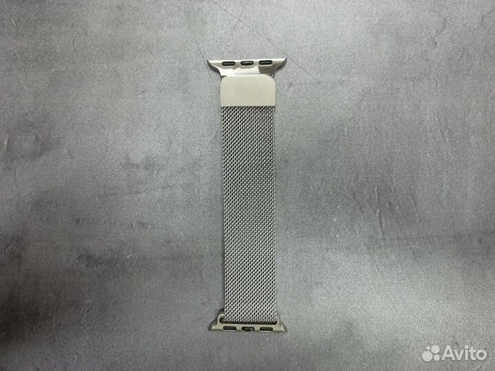 Ремешок для Apple Watch 38mm Миланская петля (Сере