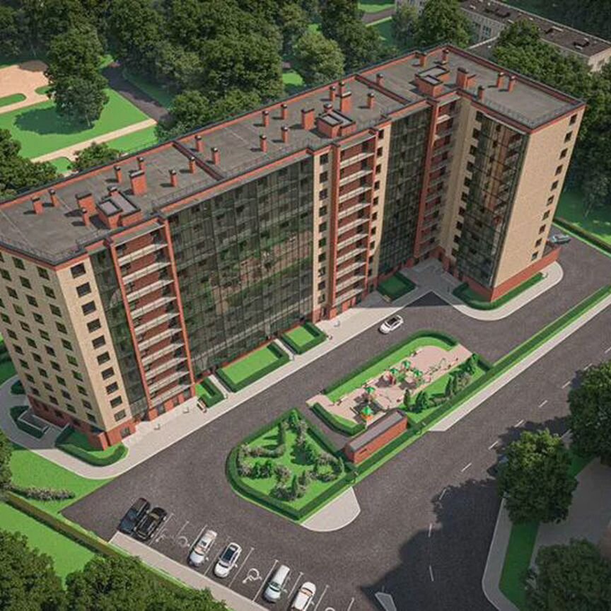 2-к. квартира, 64,9 м², 6/11 эт.