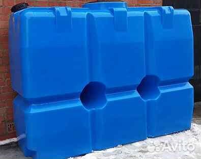 Бак/Емкость пластиковая под воду,кас